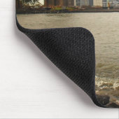 Die Brooklyn-Brücke, Ansicht von Brooklyn Mousepad (Ecke)