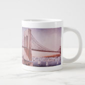 Die Brooklyn-Brücke Jumbo-Tasse (Rechts)