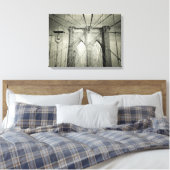 Die Brooklyn-Brücke Leinwanddruck (Insitu (Schlafzimmer))