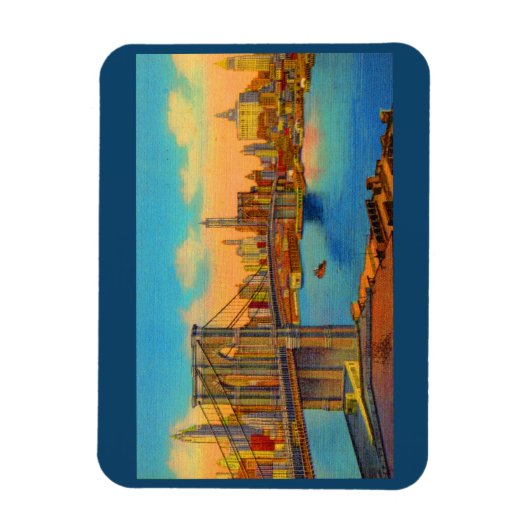 die Brooklyn-Brücke Magnet (Vertikal)