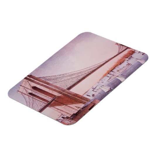 Die Brooklyn-Brücke Magnet (Linke Seite)