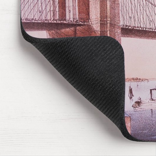 Die Brooklyn-Brücke Mousepad (Ecke)