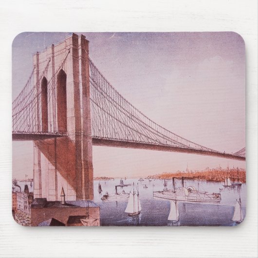 Die Brooklyn-Brücke Mousepad (Vorne)