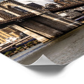 Die Brooklyn-Brücke Poster (Ecke)