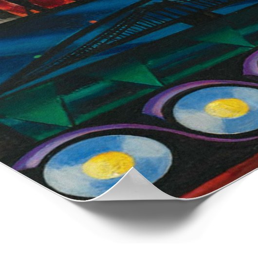 DIE BROOKLYN-BRÜCKE POSTER (Ecke)