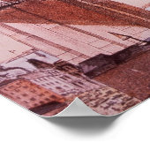 Die Brooklyn-Brücke Poster (Ecke)