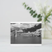 Die Brooklyn-Brücke Postkarte (Stehend Vorderseite)