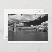 Die Brooklyn-Brücke Postkarte (Vorne/Hinten)