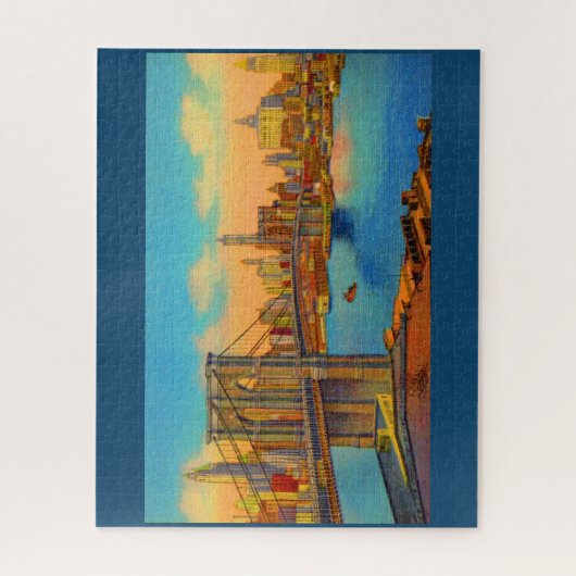 die Brooklyn-Brücke Puzzle (Vertikal)