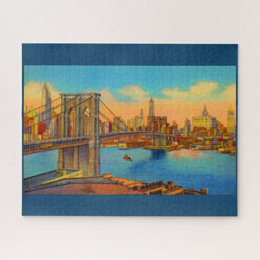 die Brooklyn-Brücke Puzzle (Horizontal)
