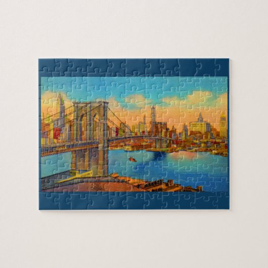 die Brooklyn-Brücke Puzzle (Horizontal)