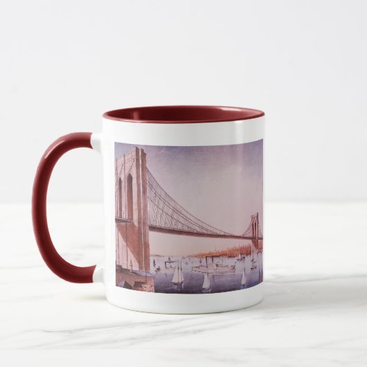 Die Brooklyn-Brücke Tasse (Links)