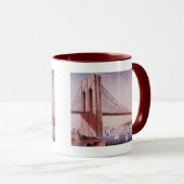 Die Brooklyn-Brücke Tasse (VorderseiteRechts)