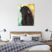 DIE BROWEN FRIESIAN ~ Wrapped Canvas Leinwanddruck (Insitu (Schlafzimmer))