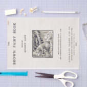Die Brown Fairy Book Vintag Seidenpapier (Handwerk)