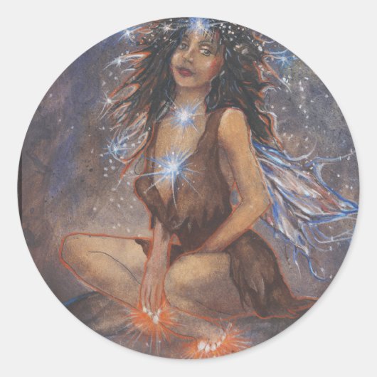 Die Brownie Runder Aufkleber (Vorderseite)