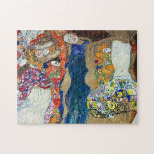 Die Brücke, 1917-1918 von Gustav Klimt Puzzle