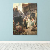 Die Brücke, 19. Jahrhundert Leinwanddruck (Insitu (Holzboden))