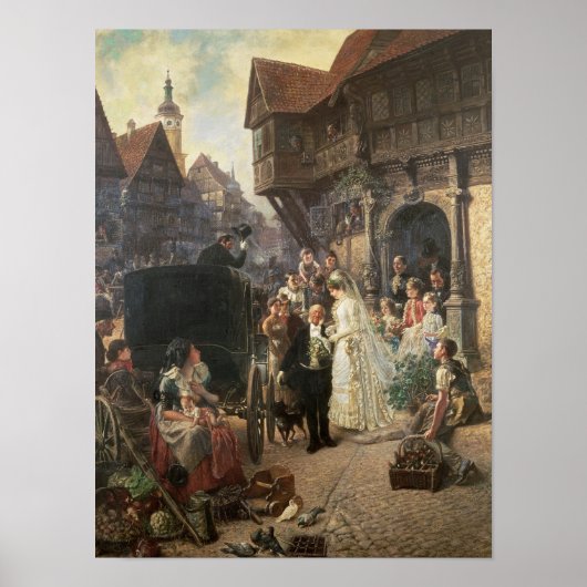 Die Brücke, 19. Jahrhundert Poster (Vorne)