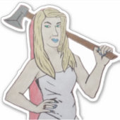 Die Brücke Aufkleber (Vorderseite)