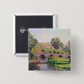 Die Brücke bei Boigneville, c.1894 Button (Vorne & Hinten)