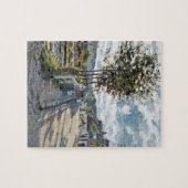 Die Brücke bei Bougival durch Claude Monet Puzzle (Horizontal)
