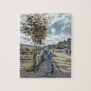 Die Brücke bei Bougival durch Claude Monet Puzzle