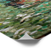 "Die Brücke bei Greynolds" Poster (Ecke)