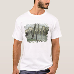 Die Brücke bei Mantes T-Shirt
