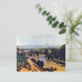 Die Brücke bei Narni durch Corot Postkarte (Stehend Vorderseite)
