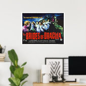 Die Brücke des Dracula-Films Poster (Heimbüro)