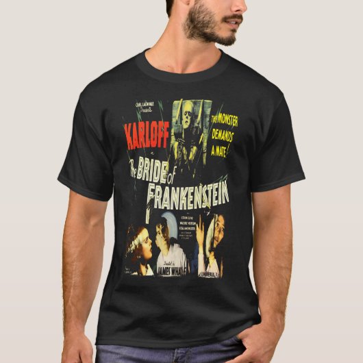 Die Brücke des Frankenstein-Horrors V24 T - Shirt  (Vorderseite)