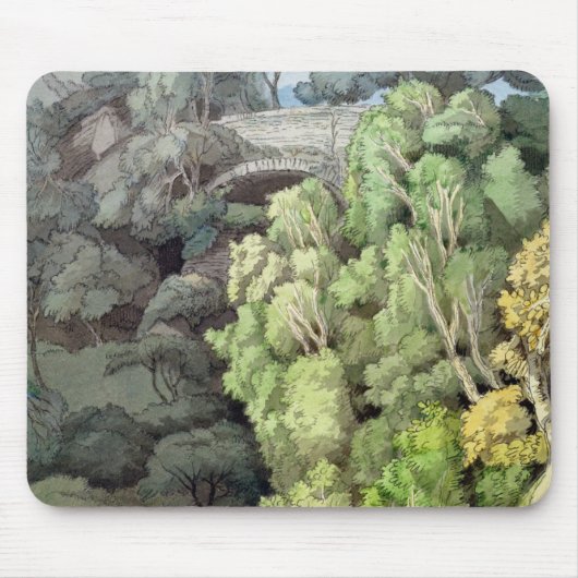 Die Brücke des Teufels, 1810 (w/c mit Stift u. Mousepad (Vorne)