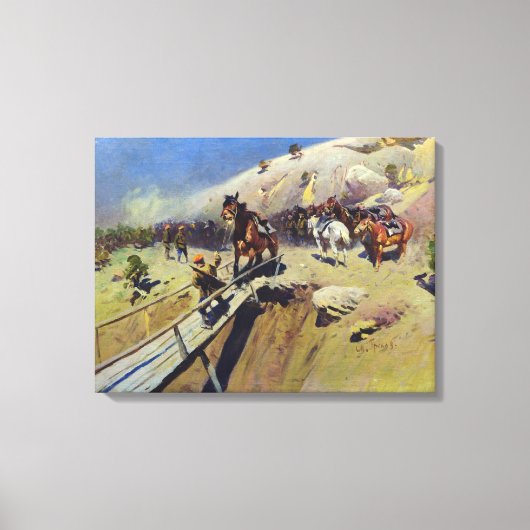 Die Brücke des Teufels, 1931 Leinwanddruck (Vorderseite)