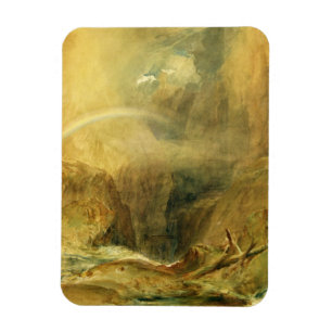 Die Brücke des Teufels, Durchlauf St. Gotthards, Magnet