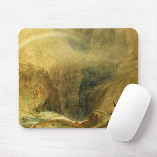 Die Brücke des Teufels, Durchlauf St. Gotthards, Mousepad (Mit Mouse)