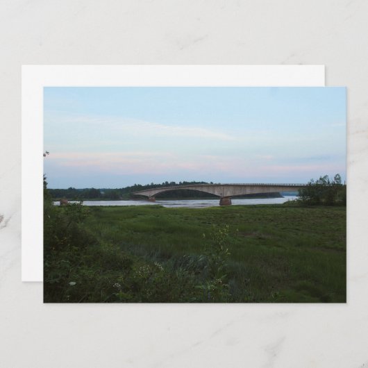 Die Brücke Einladung (Vorne/Hinten)