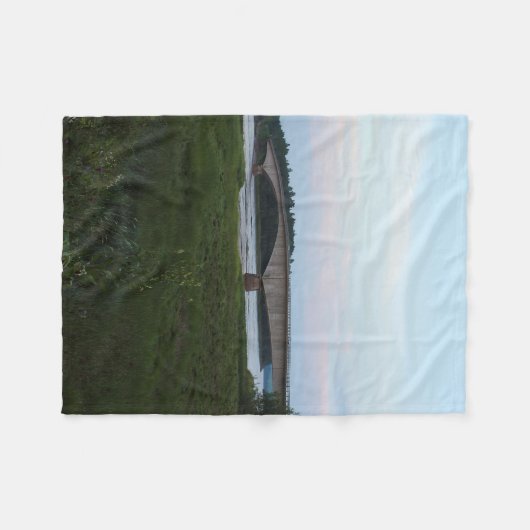 Die Brücke Fleecedecke (Vorderseite (Horizontal))