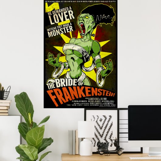 Die Brücke Frankensteins Poster (Heimbüro)