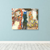 Die Brücke | Gustav Klimt | Leinwanddruck (Insitu (Holzboden))