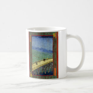 Die Brücke im Regen (nach Hiroshige) Van Gogh Kaffeetasse