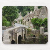 Die Brücke im Schloss Combe, BRITISCHES mousepad (Vorne)