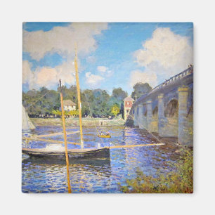 Die Brücke in Argenteuil, Monet Magnet