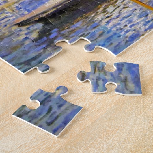 Die Brücke in Argenteuil, Monet Puzzle (Seite)