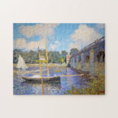 Die Brücke in Argenteuil, Monet Puzzle (Horizontal)