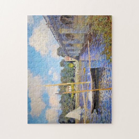 Die Brücke in Argenteuil, Monet Puzzle (Vertikal)