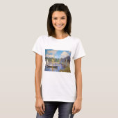 Die Brücke in Argenteuil, Monet T-Shirt (Vorne ganz)