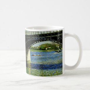 Die Brücke in Argenteuil und die Seine Kaffeetasse