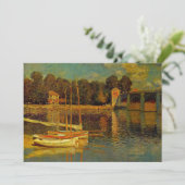 Die Brücke in Argenteuil von Claude Monet (Stehend Vorderseite)