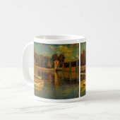 Die Brücke in Argenteuil von Claude Monet Kaffeetasse (Vorderseite Links)